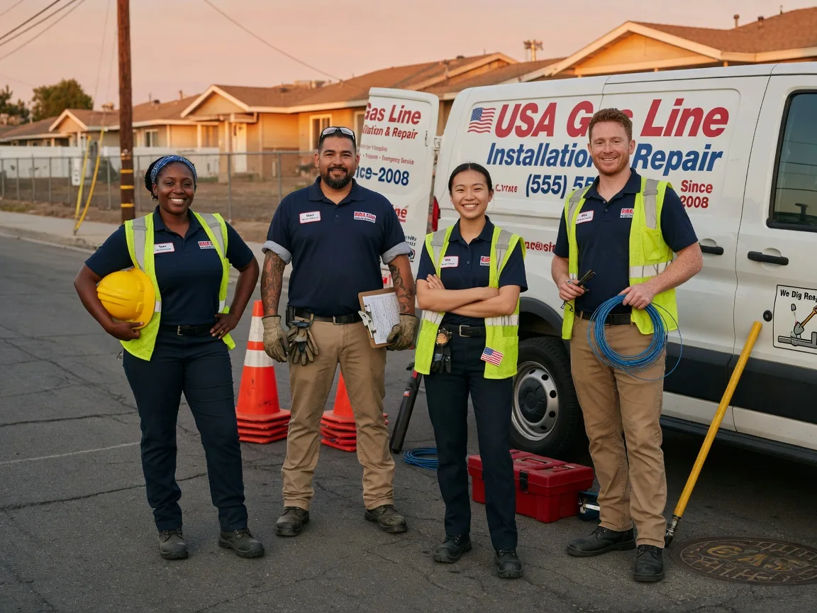 Gas Line Installation company in Marfa, TX
